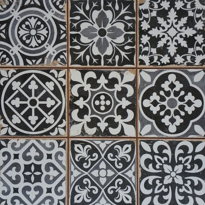 Oosterse patchworktegels 33x33 cm – voor muren en vloeren