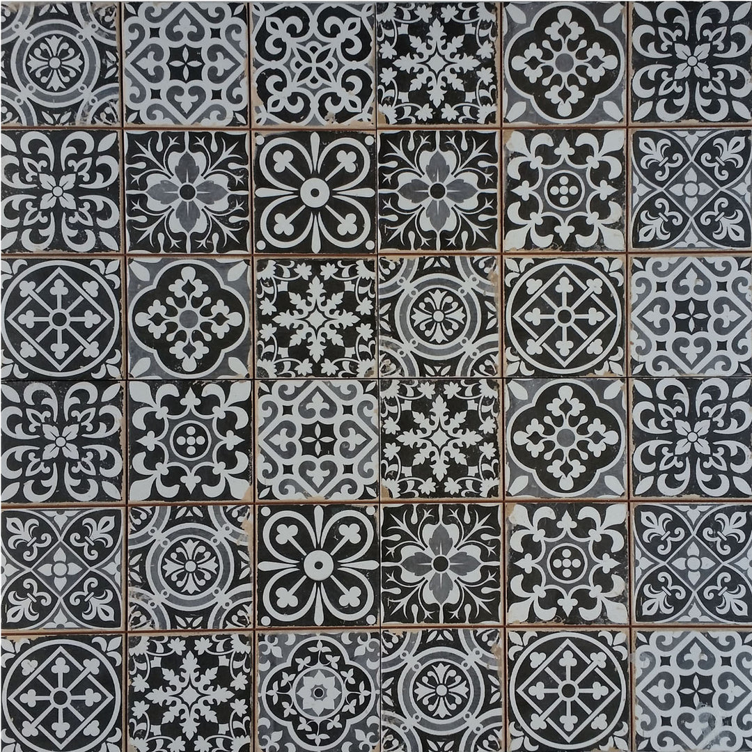 Oosterse patchworktegels 33x33 cm – voor muren en vloeren