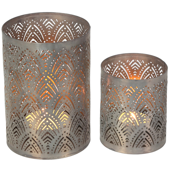 2er Set Teelichthalter Lauro
