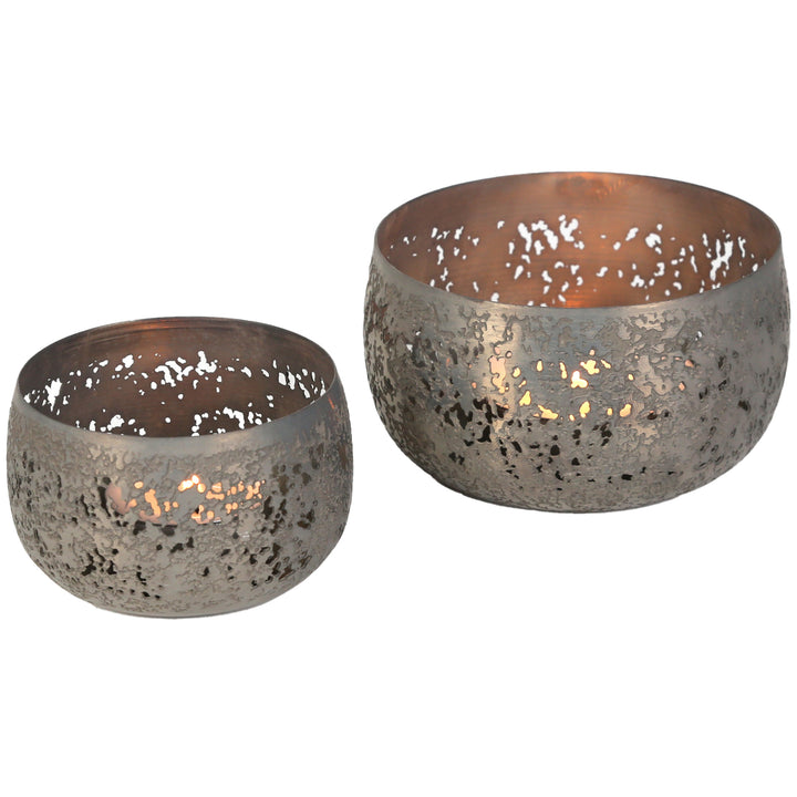 Lot de 2 photophores Massimo