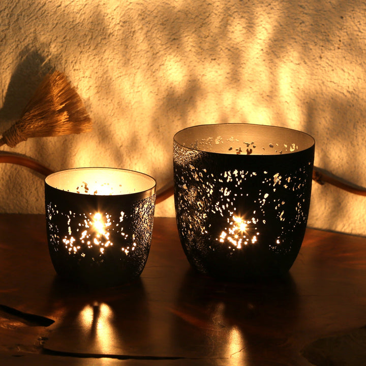 2er Set Teelichthalter Noan