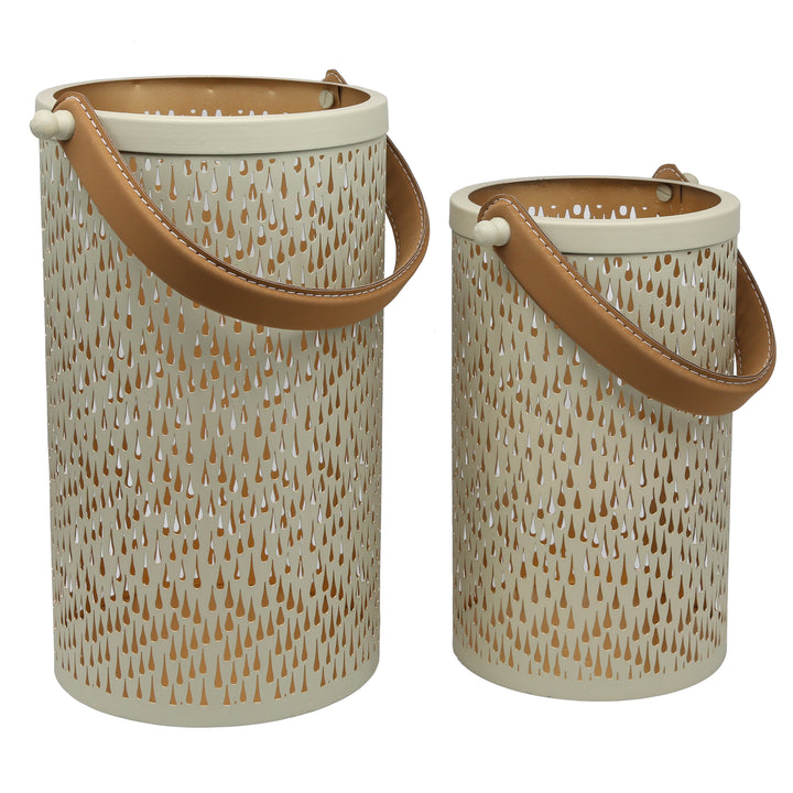 Lot de 2 lanternes Nora