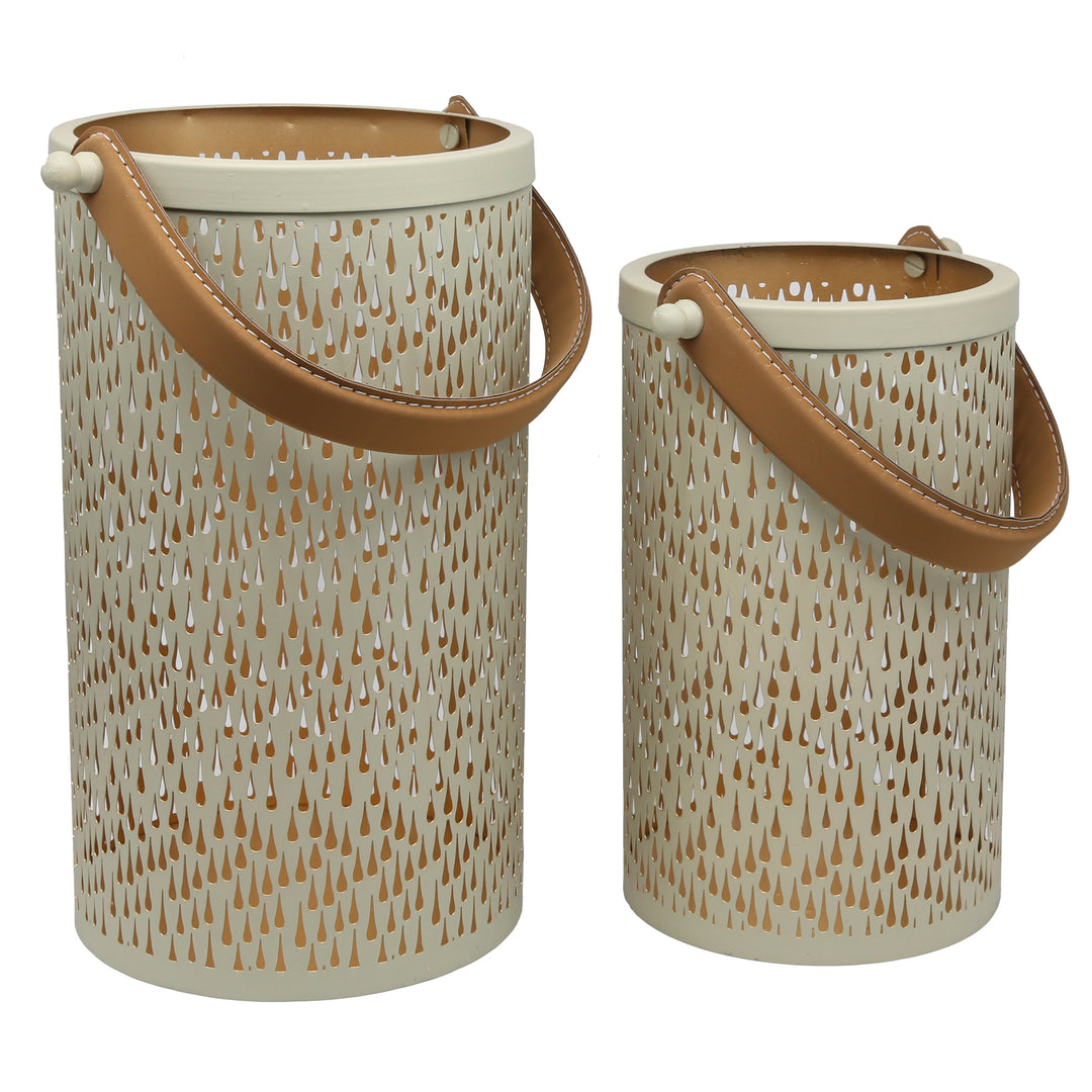 Lot de 2 lanternes Nora