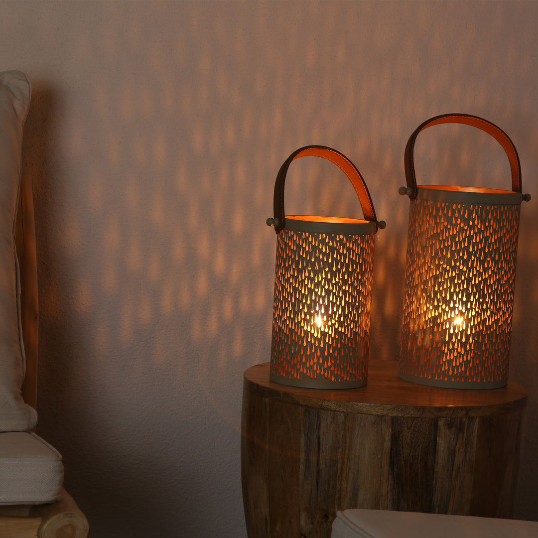 Lot de 2 lanternes Nora