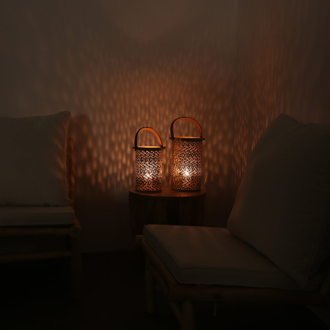 Lot de 2 lanternes Nora