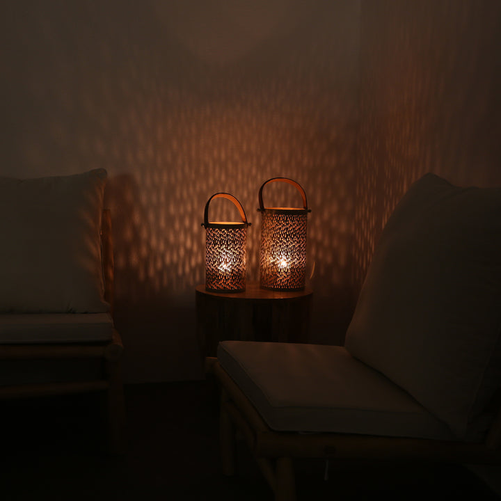 Lot de 2 lanternes Nora