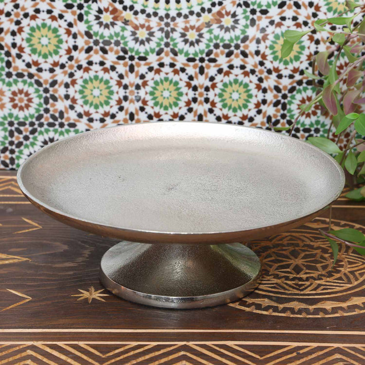 Taartplateau Bologna M zilver