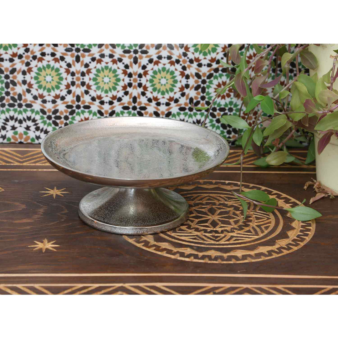 Taartplateau Bologna M zilver