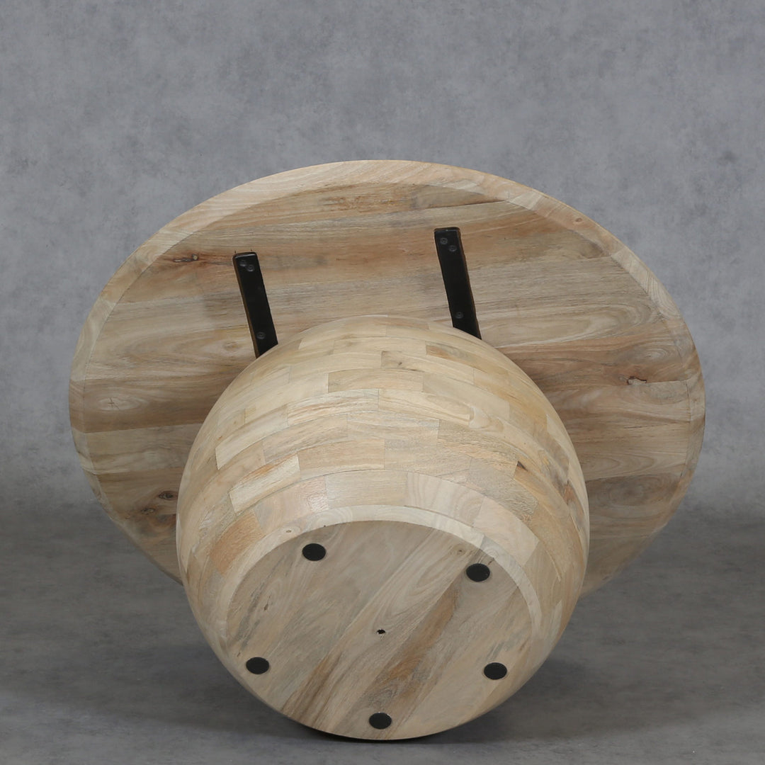 Table basse en bois massif Hajar