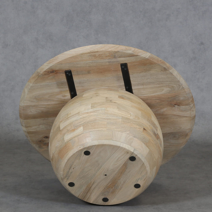 Table basse en bois massif Hajar