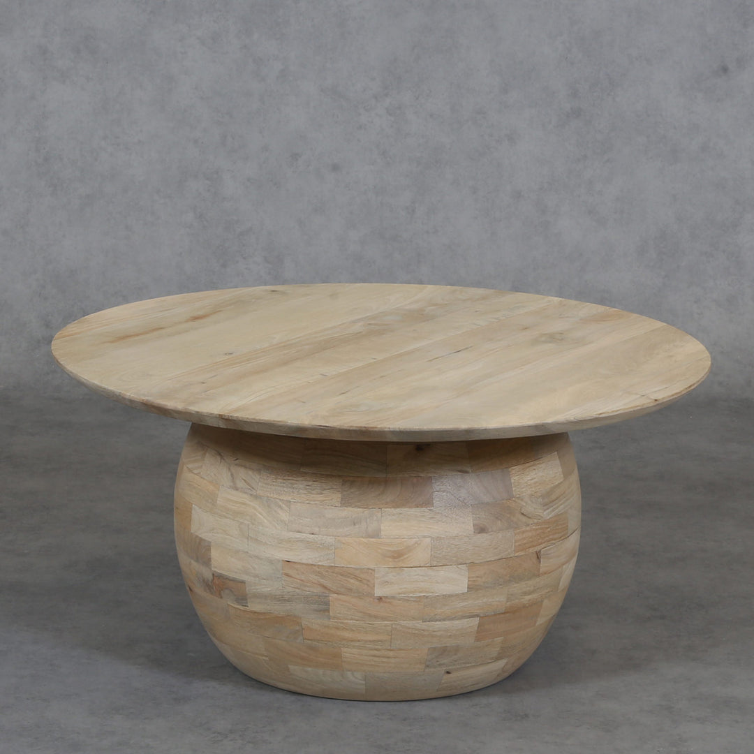 Table basse en bois massif Hajar