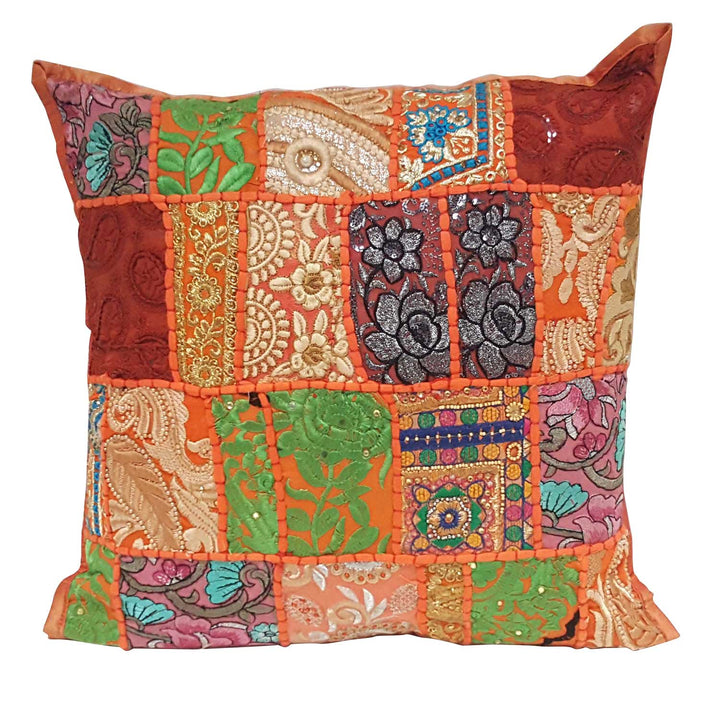 Indisches Patchwork Kissen Mar