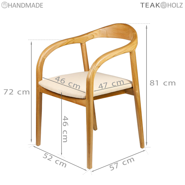 Chaise rembourrée Chaise de salle à manger