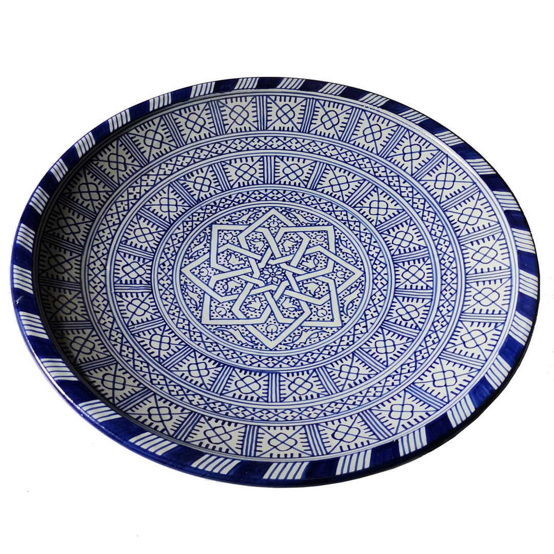 Bol en céramique peint à la main F043 du Maroc