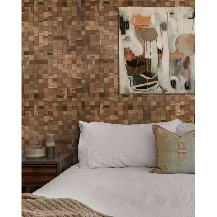 Revêtement mural en bois Natural Cube