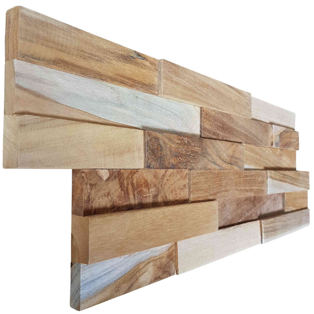 Revêtement mural en bois Smooth Wave