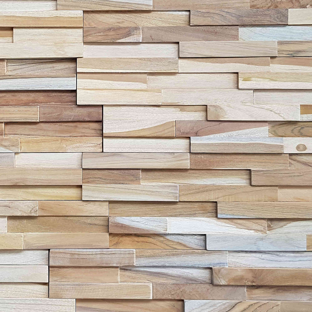 Revêtement mural en bois Smooth Wave