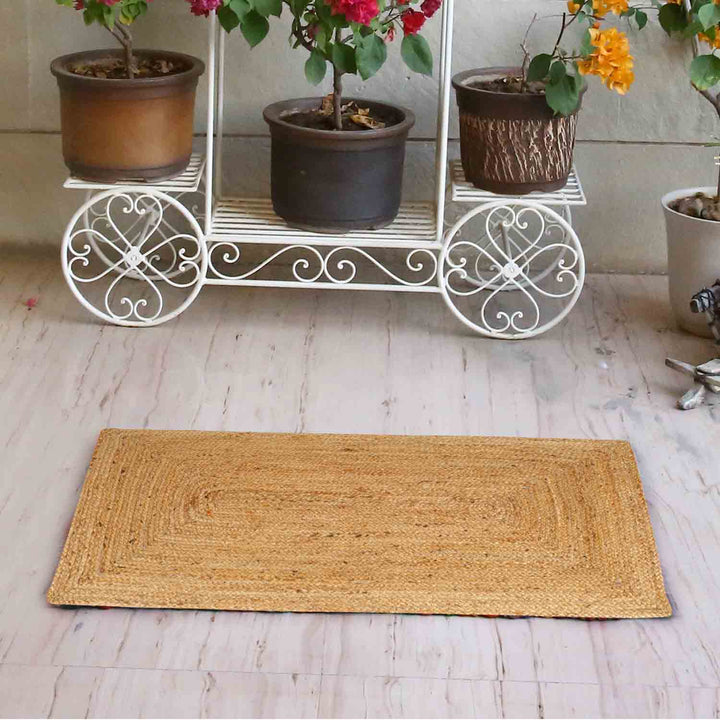 Jute tapijt Esha Naturel