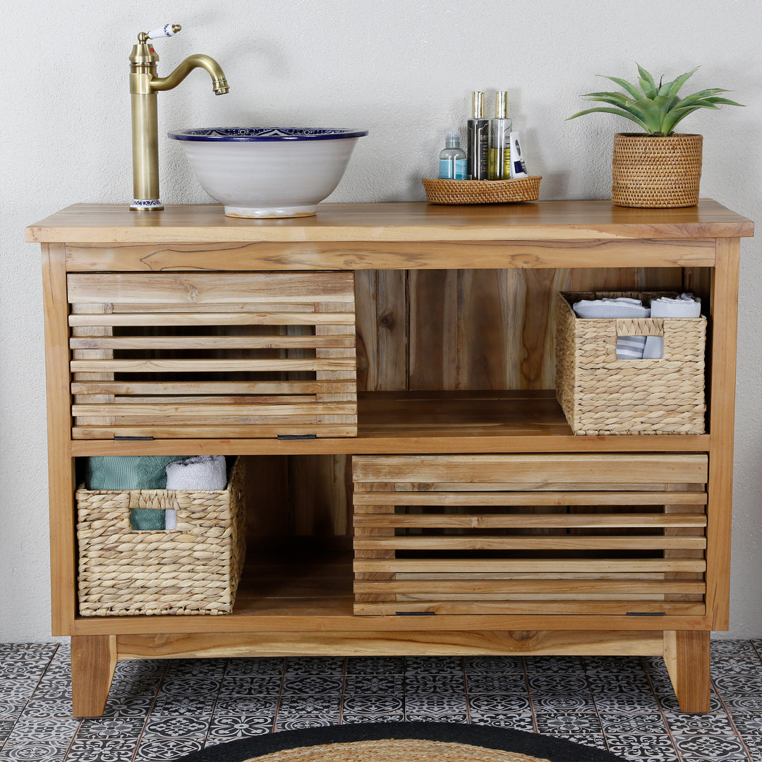 Waschbecken Handbemalt