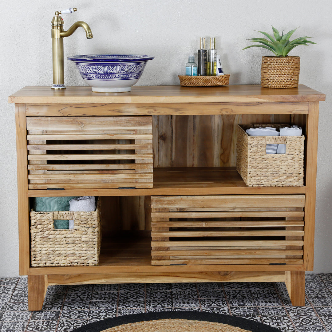 Lavabo à poser rond