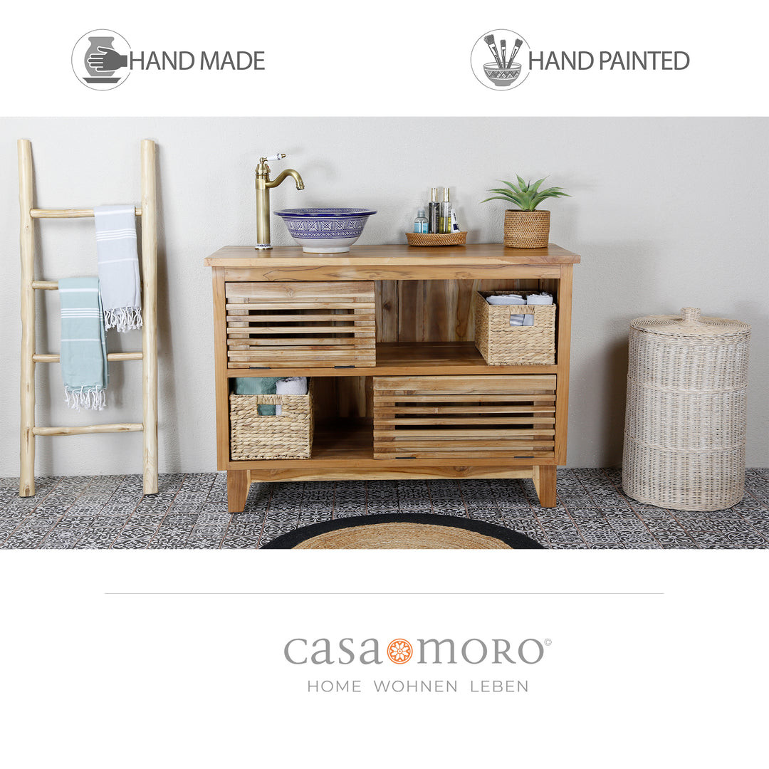 Lavabo à poser rond