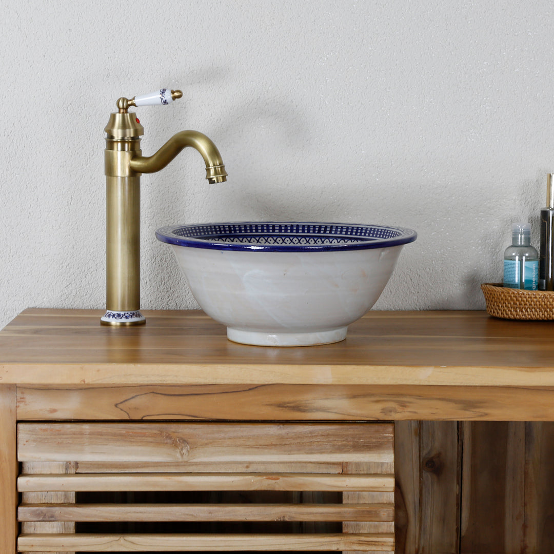 Lavabo à poser pour WC invités