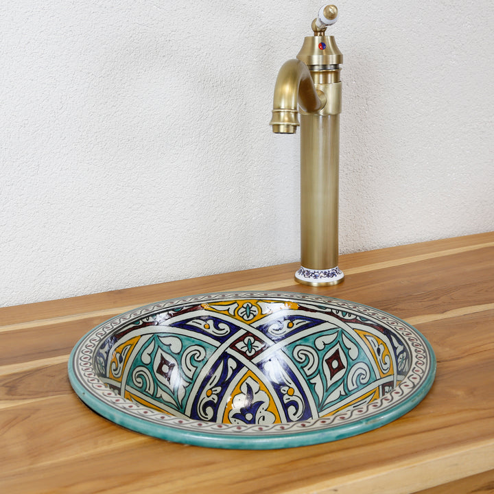 Wastafel voor de badkamer