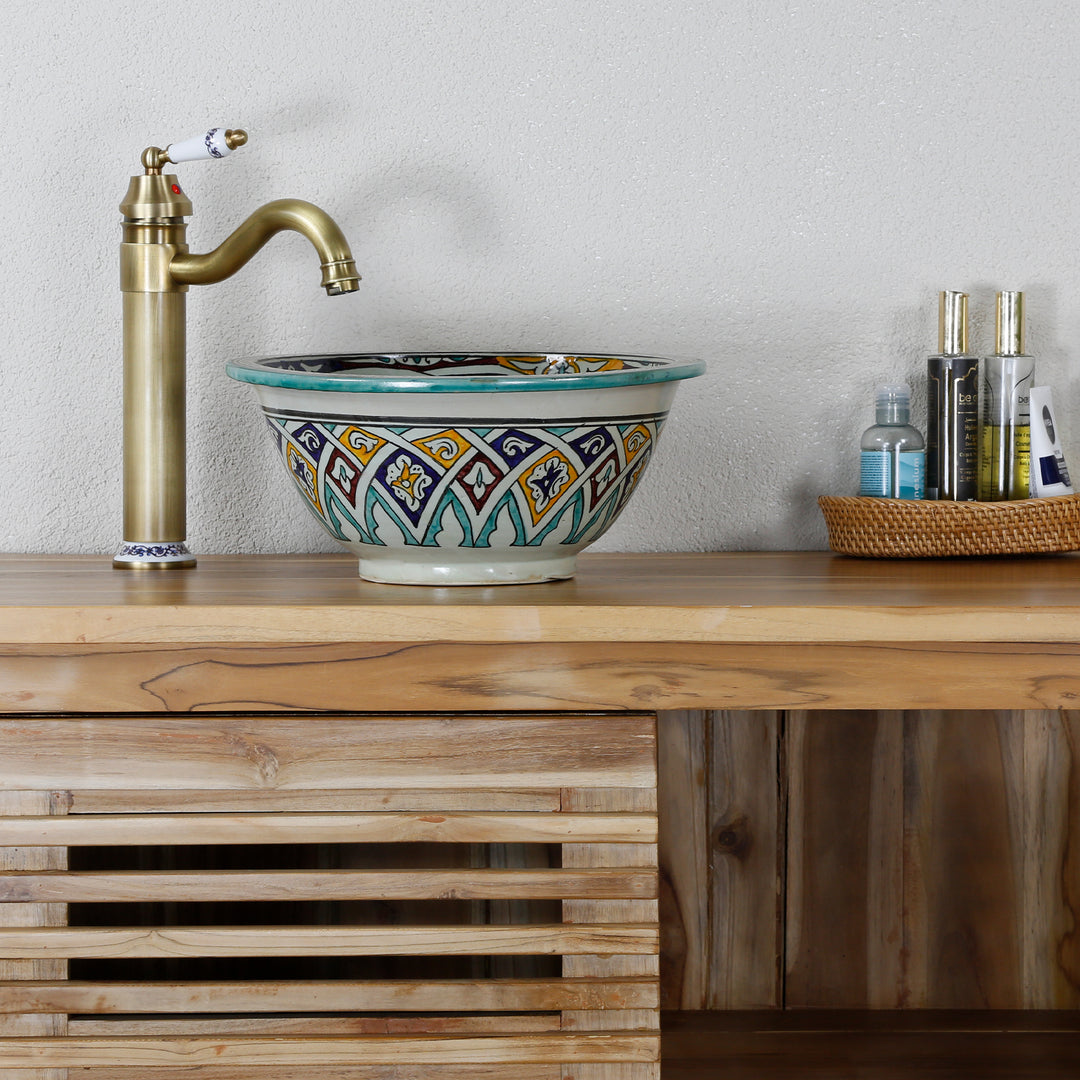 Wastafel voor de badkamer