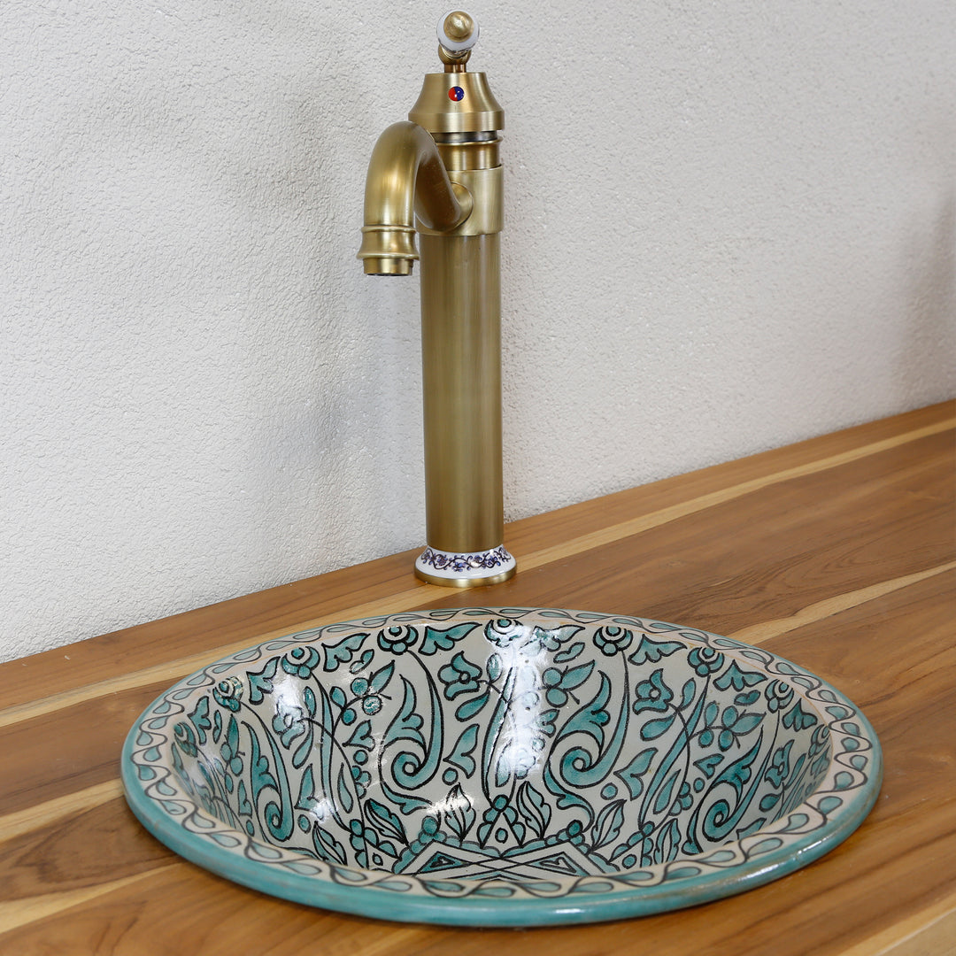 Waschbecken ohne Hahnloch