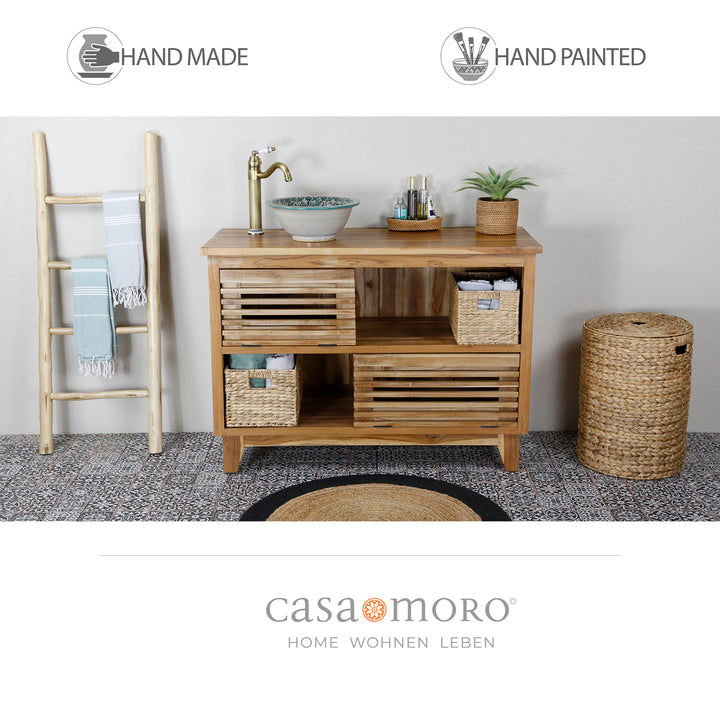 Waschbecken ohne Hahnloch