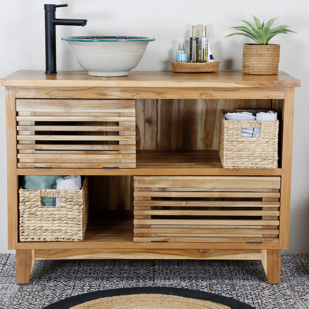 Wastafel voor de badkamer