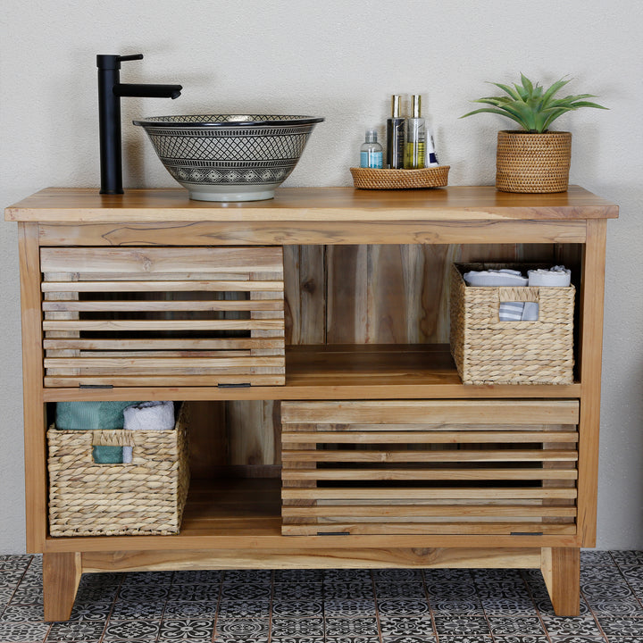 Keramik Waschbecken Schwarz