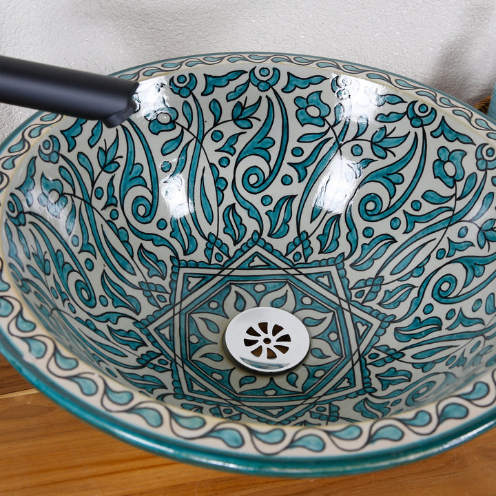 Wastafel zonder kraangat