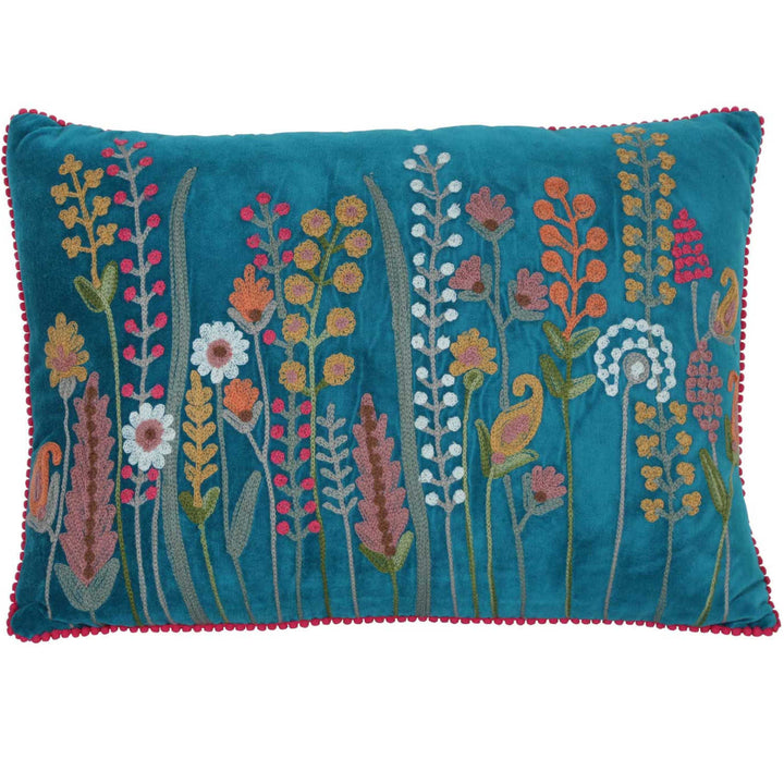 Kussen Santa met pompons