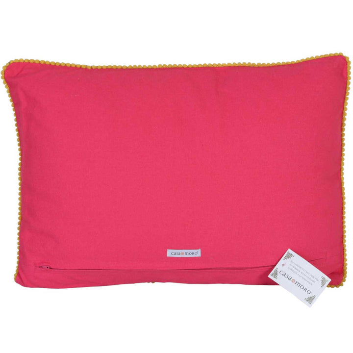 Kussen Santa met pompons