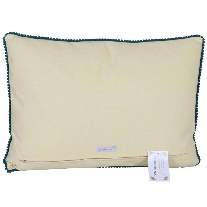 Kussen Santa met pompons