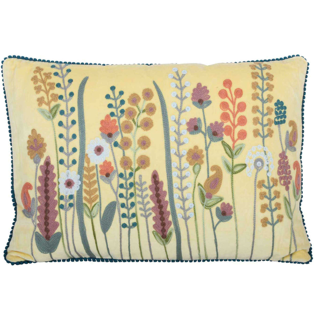 Kussen Santa met pompons