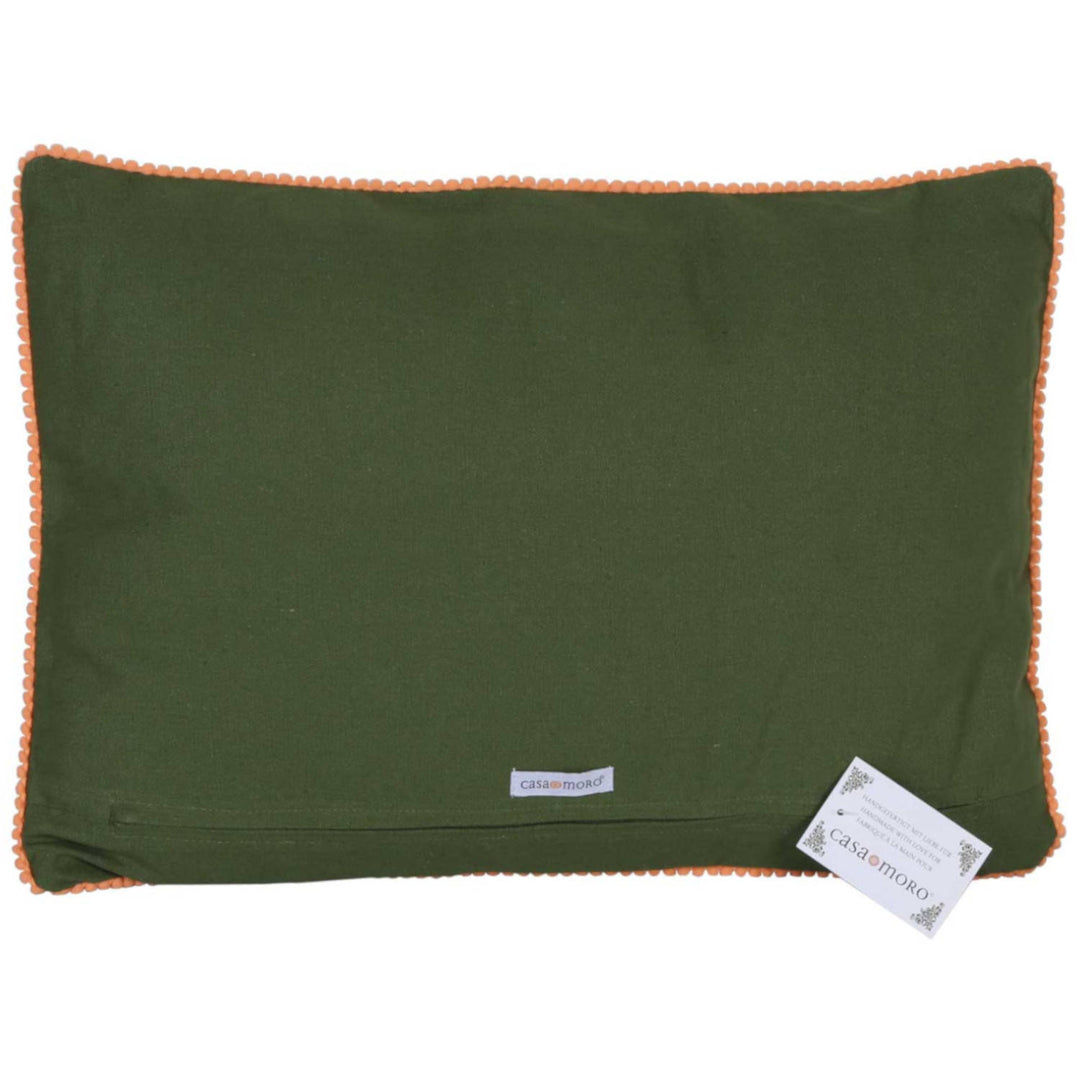 Kussen Santa met pompons