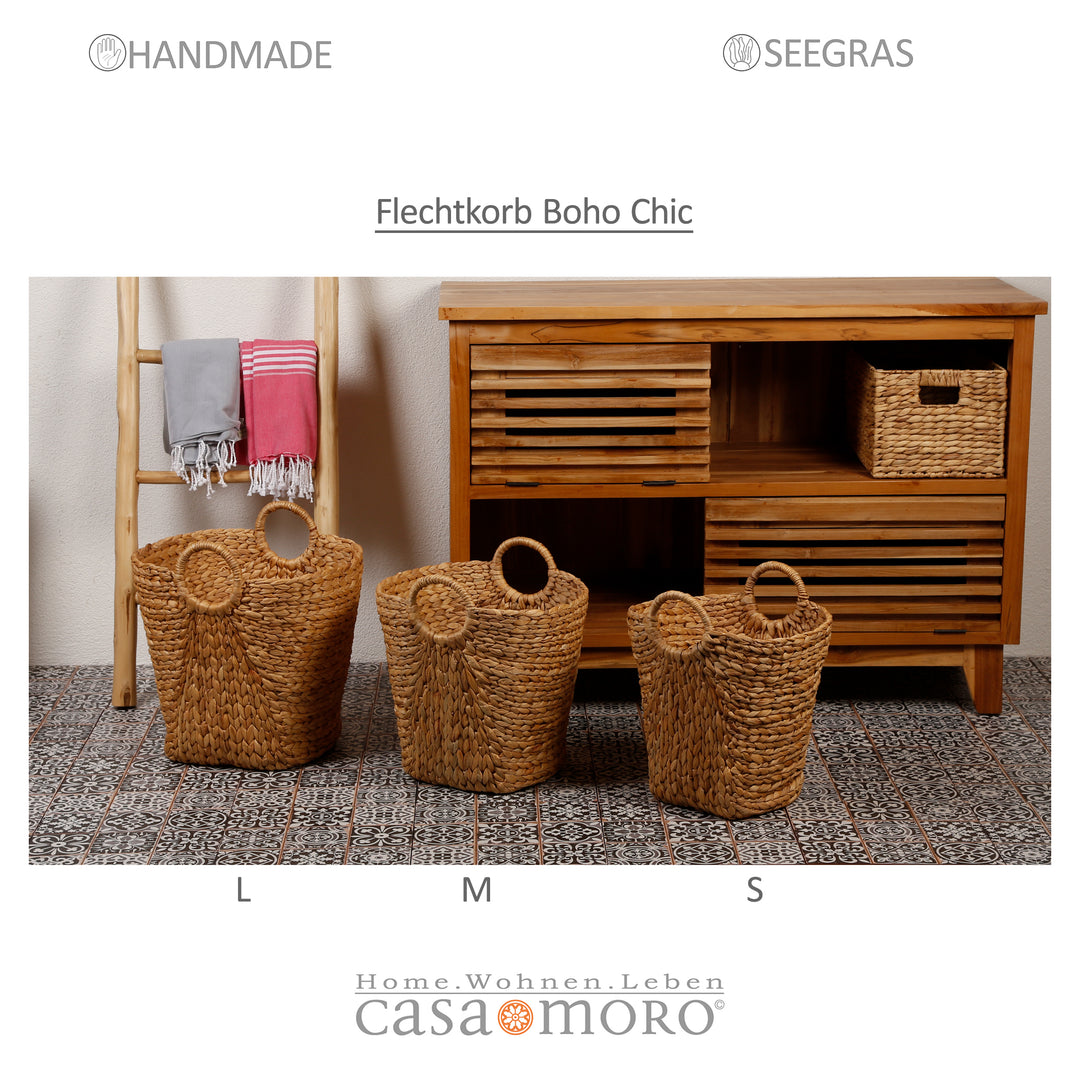 Sac panier Boho Chic S