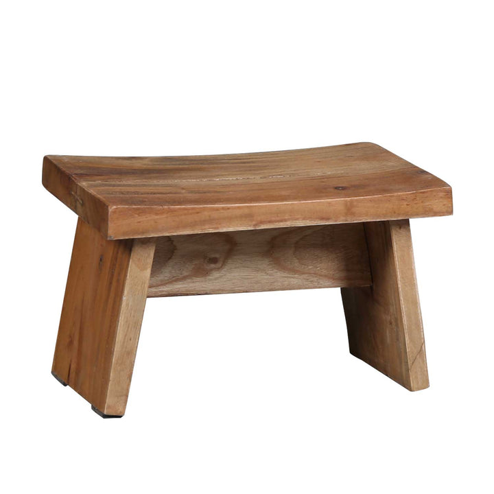Tabouret en teck Paolo
