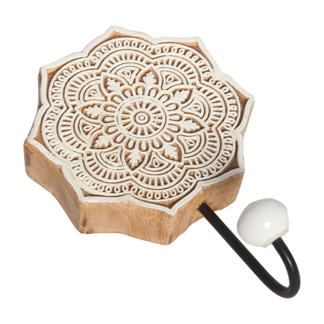 Oosterse kapstokhaken, set van 3 Yasid