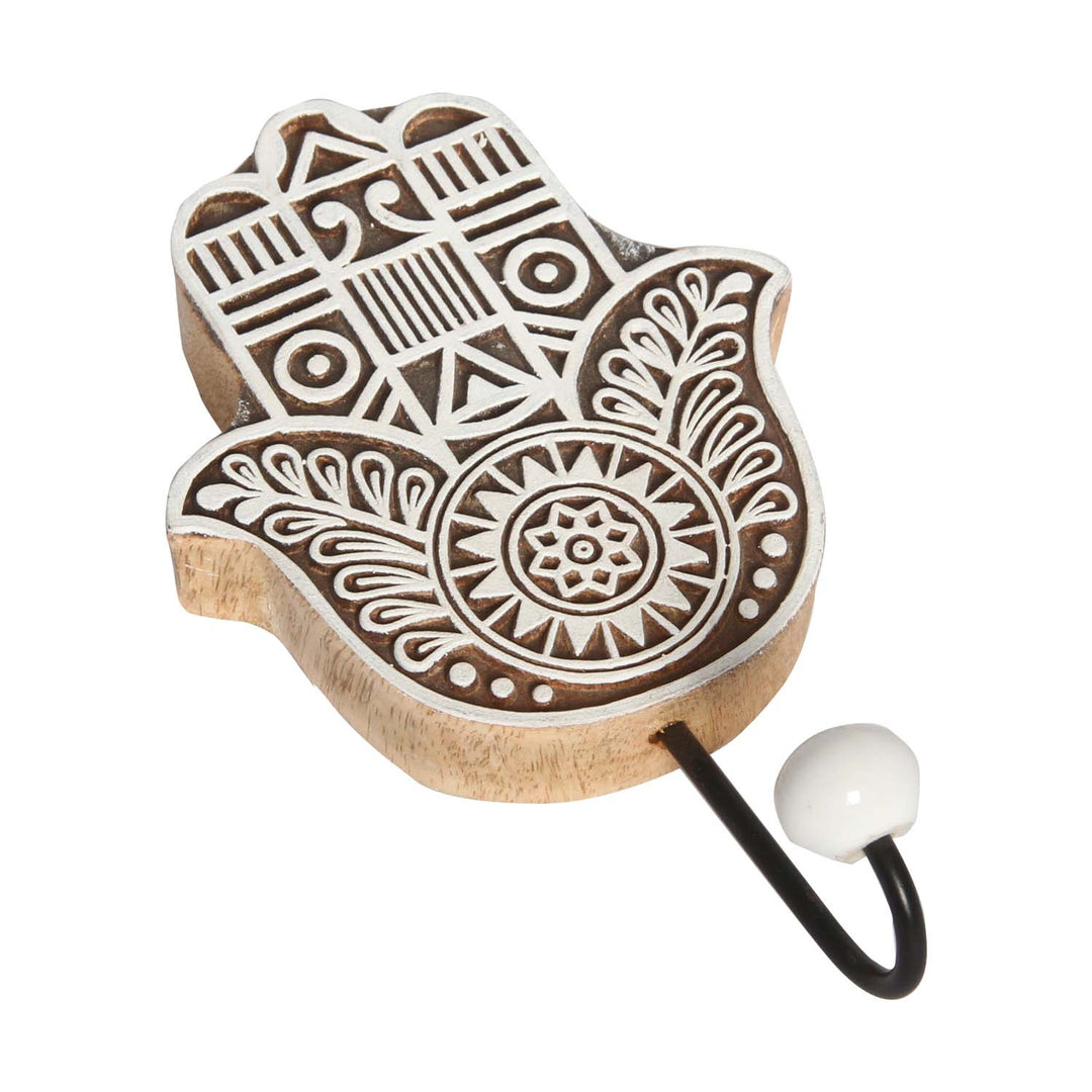 Oosterse kapstokhaken, set van 3 Yasid