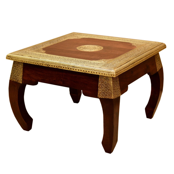 Table orientale OPIUM en laiton L