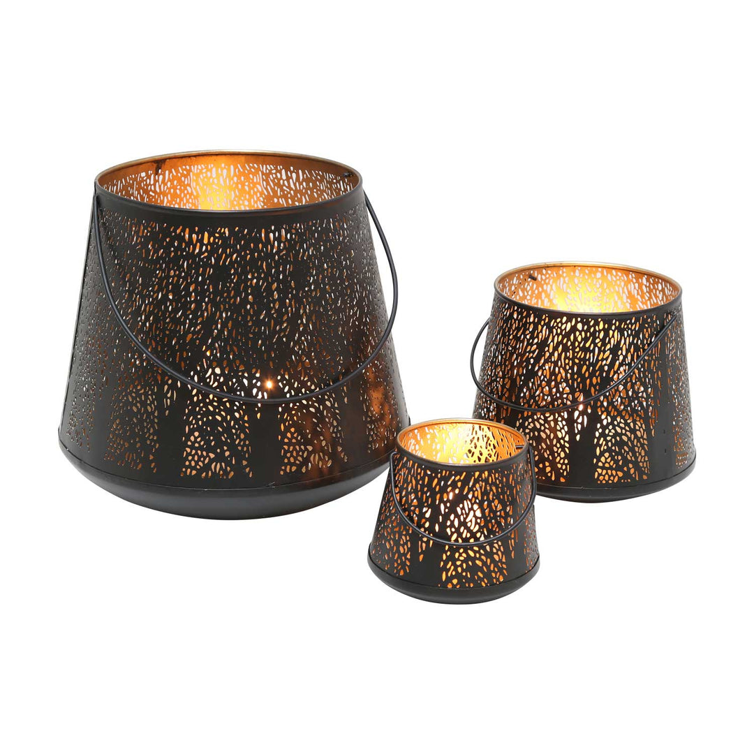 Lanterne orientale Como lot de 3