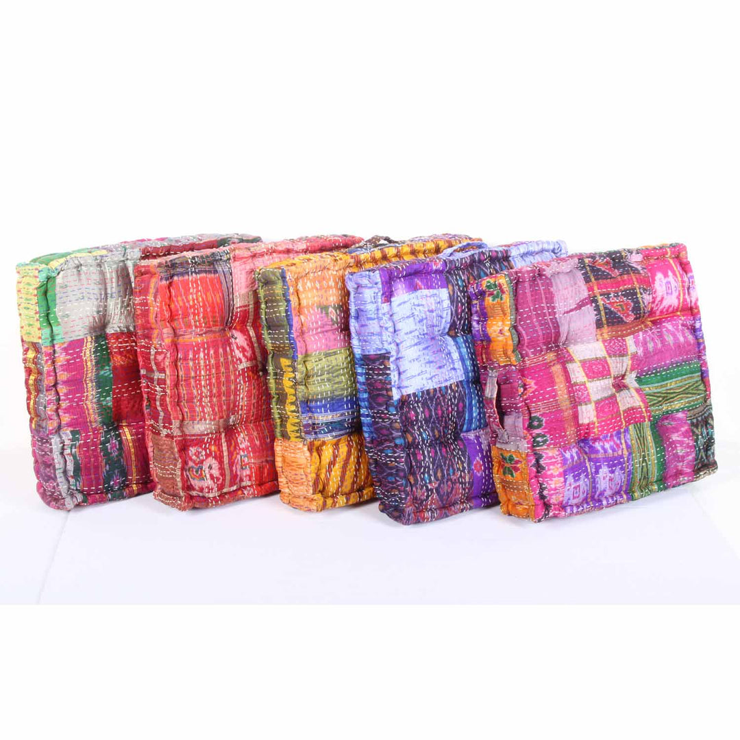 Patchwork zitkussen Kanthara
