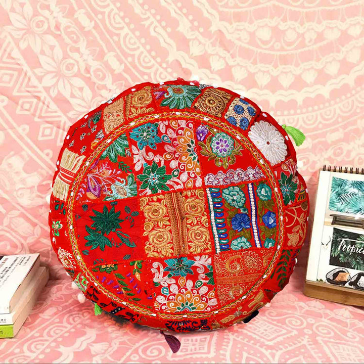 Coussin de yoga patchwork Lali