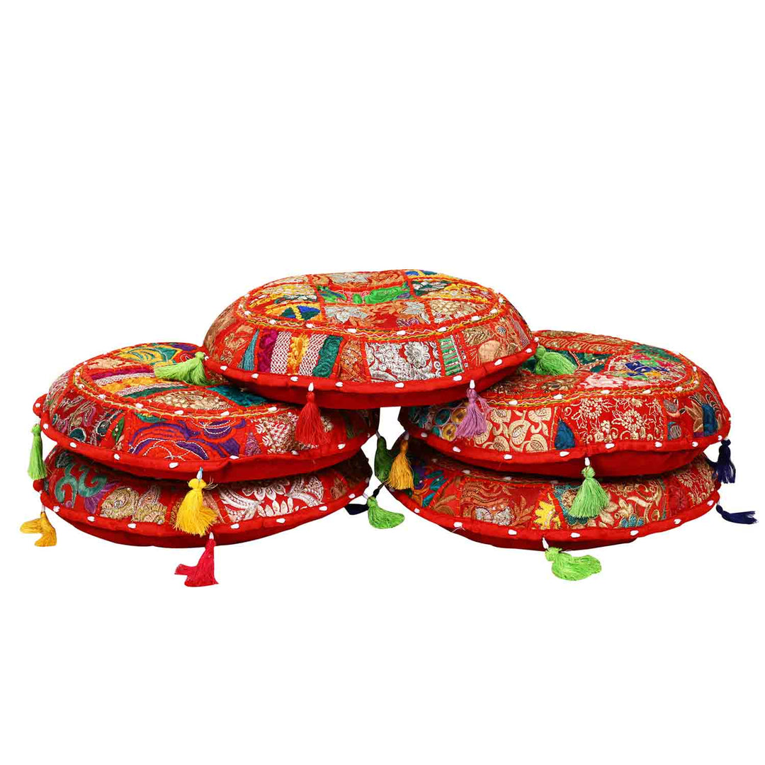 Coussin de yoga patchwork Lali