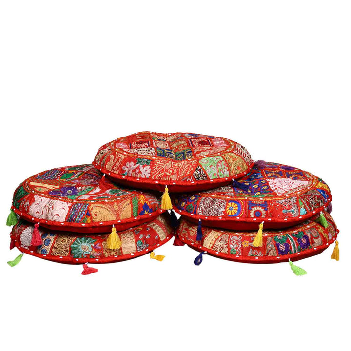 Patchwork yogakussen Lali groot