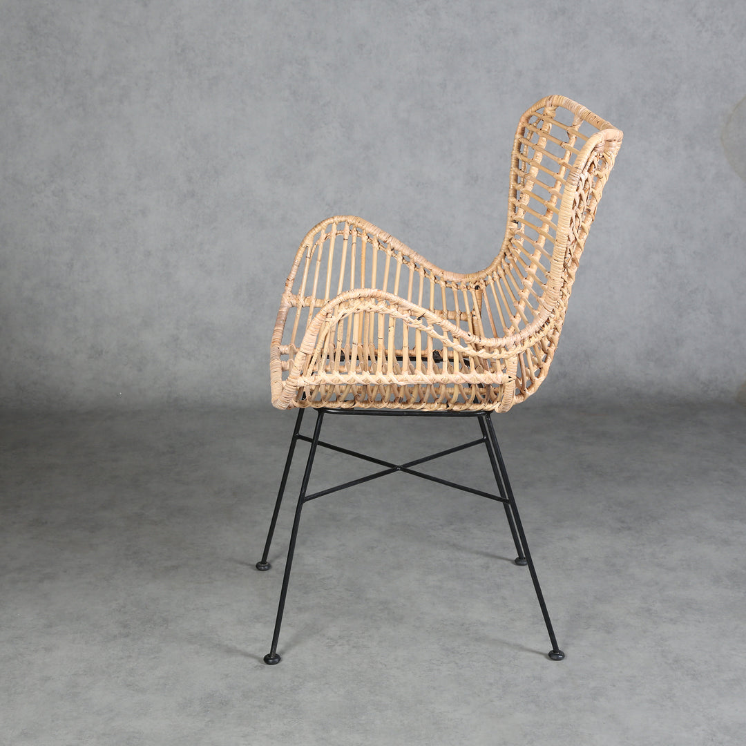 Rotan fauteuil Monia