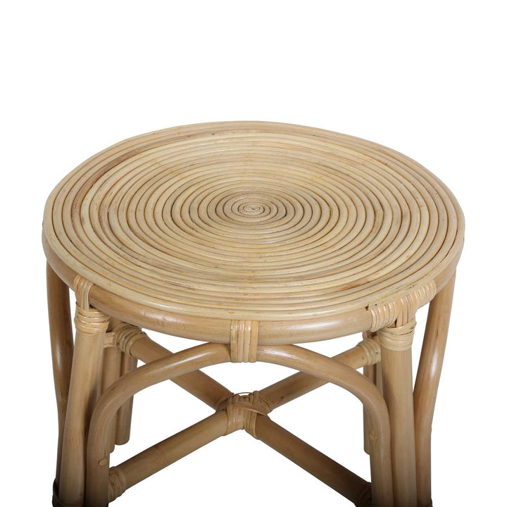 Table d'appoint en rotin Deria